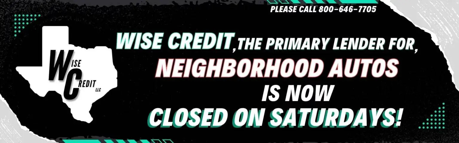 Wise Credit - Neighborhood Autos